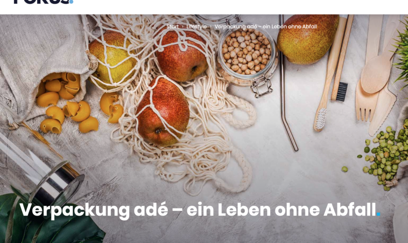 Verpackung adé – ein Leben ohne Abfall. Verpackung adé – ein Leben ohne Abfall.