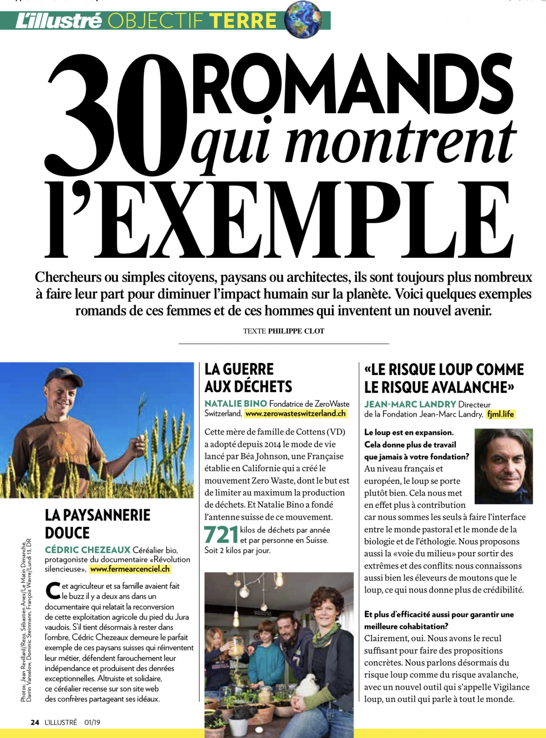 30 Romands qui montrent l’exemple