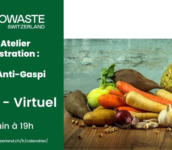 Mini-Atelier virtual: Cuisine Anti-Gaspi