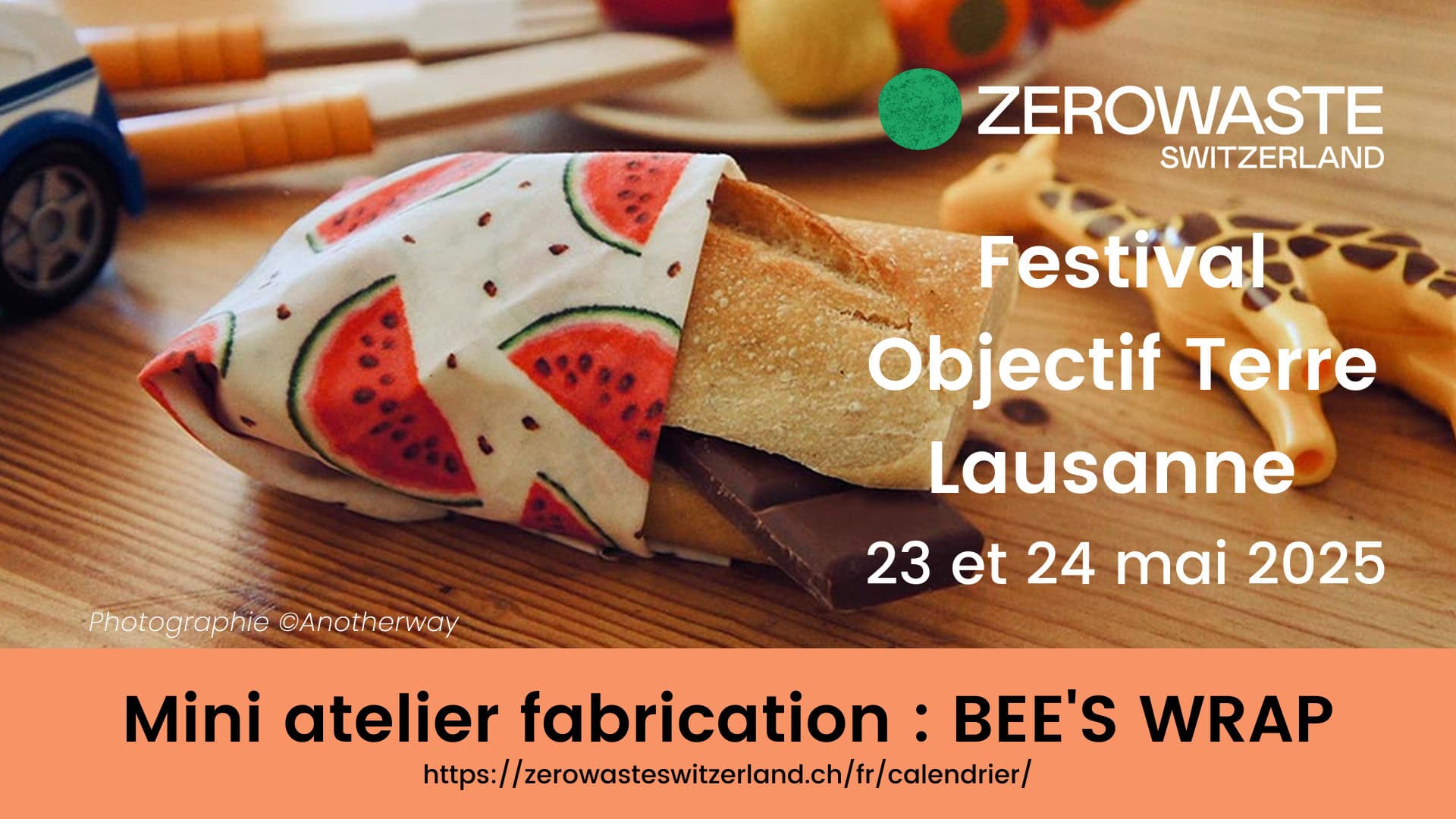 Lausanne – Stand fabrication de Bee’s Wrap
