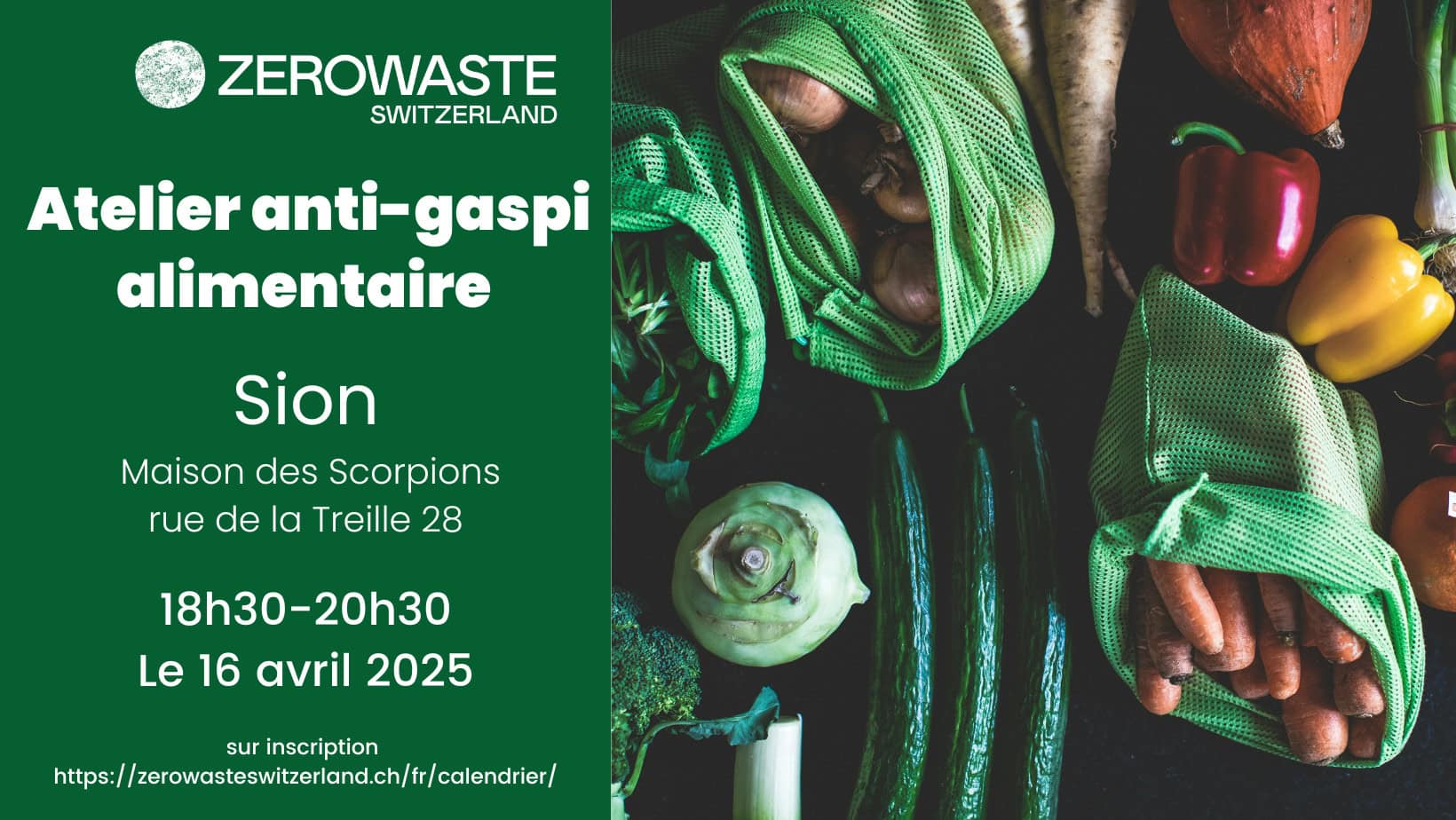 Sion – Comment réduire le gaspillage alimentaire ?