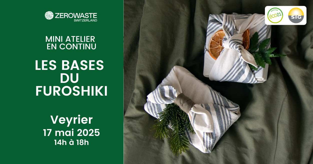 Veyrier – Atelier Furoshiki en continu