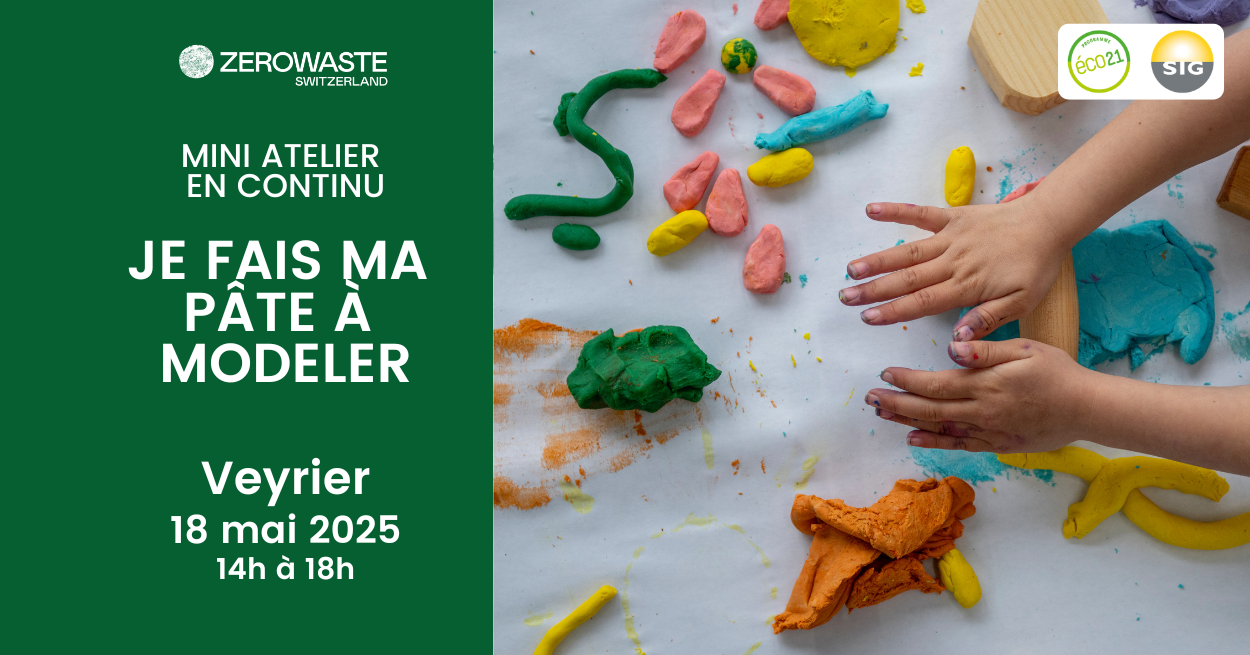 Veyrier – Atelier Pâte à modeler zéro déchet