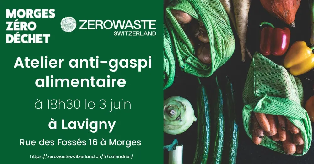 Morges – Atelier anti-gaspillage alimentaire