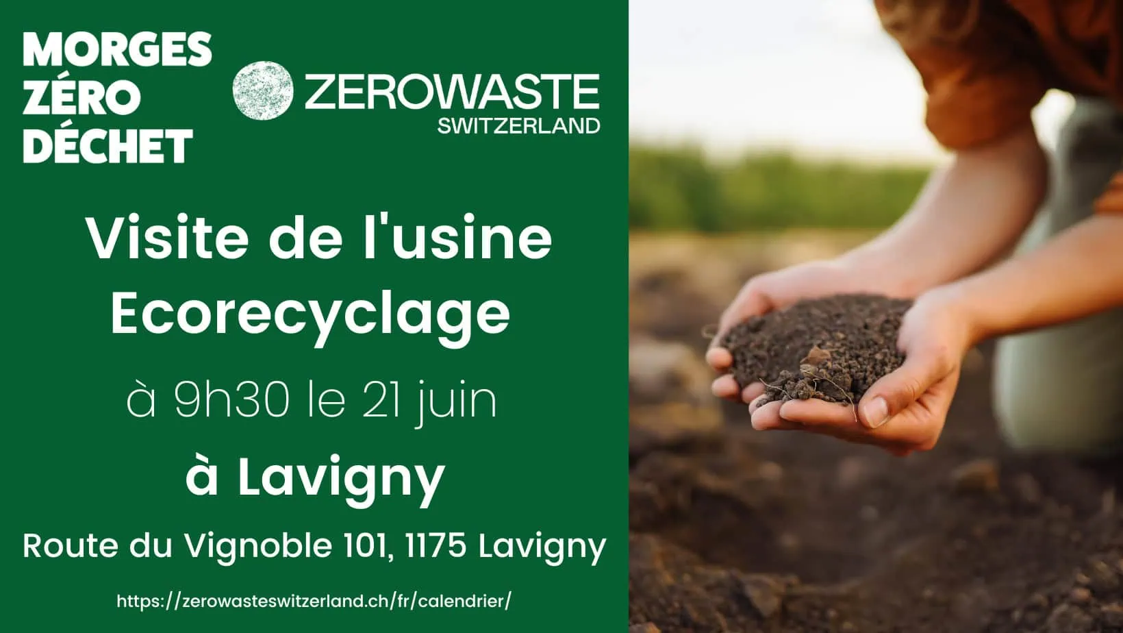 Morges – Visite de l’usine Ecorecyclage à Lavigny
