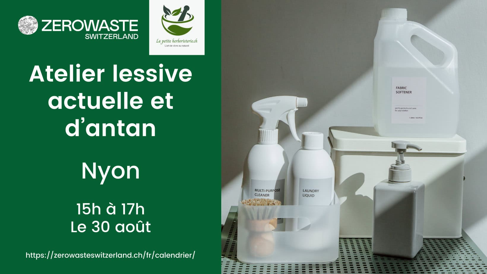 Nyon – Atelier lessive actuelle et d’antan