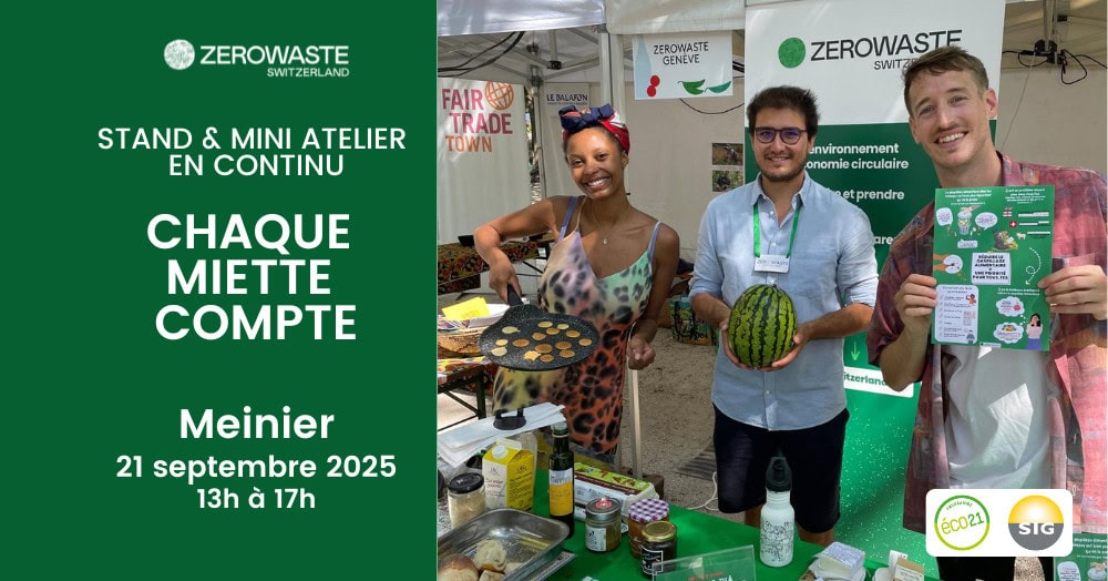 Meinier – Stand « Chaque miette compte »