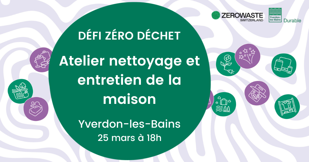 Yverdon-les-Bains : Atelier nettoyage et entretien de la maison