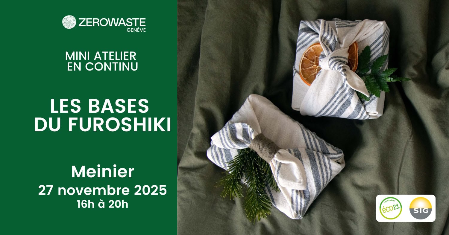 Meinier – Atelier Furoshiki en continu