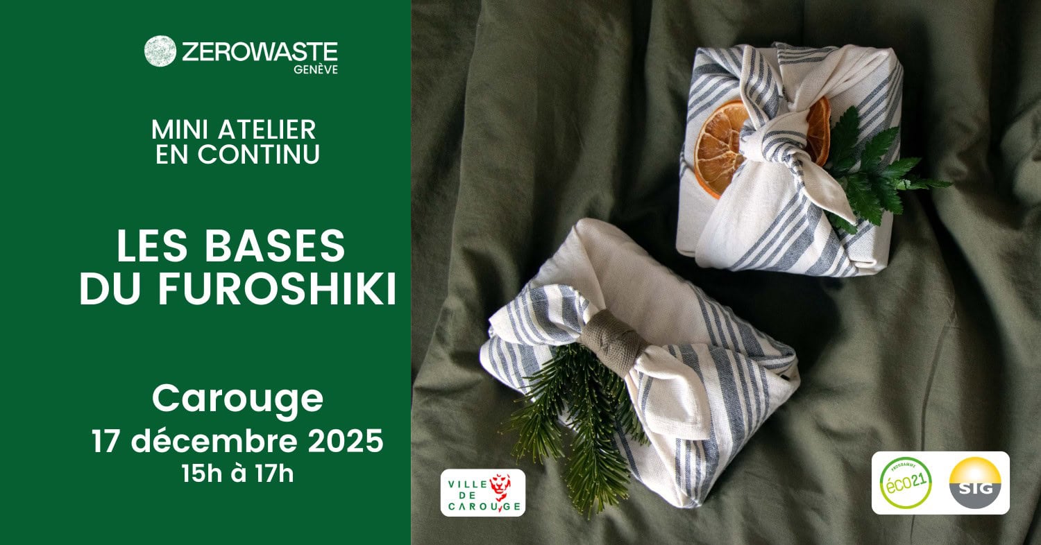 Carouge – Atelier Furoshiki en continu