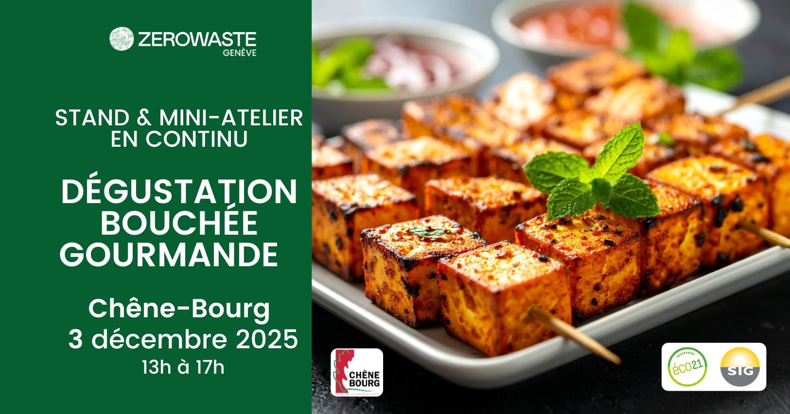 Chêne-Bourg – Dégustation bouchée gourmande