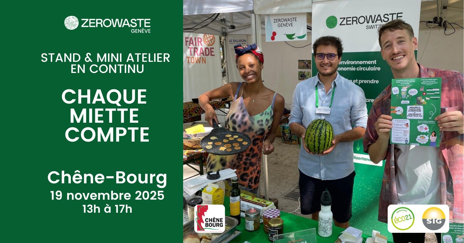 Chêne-Bourg – Stand “Chaque miette compte”