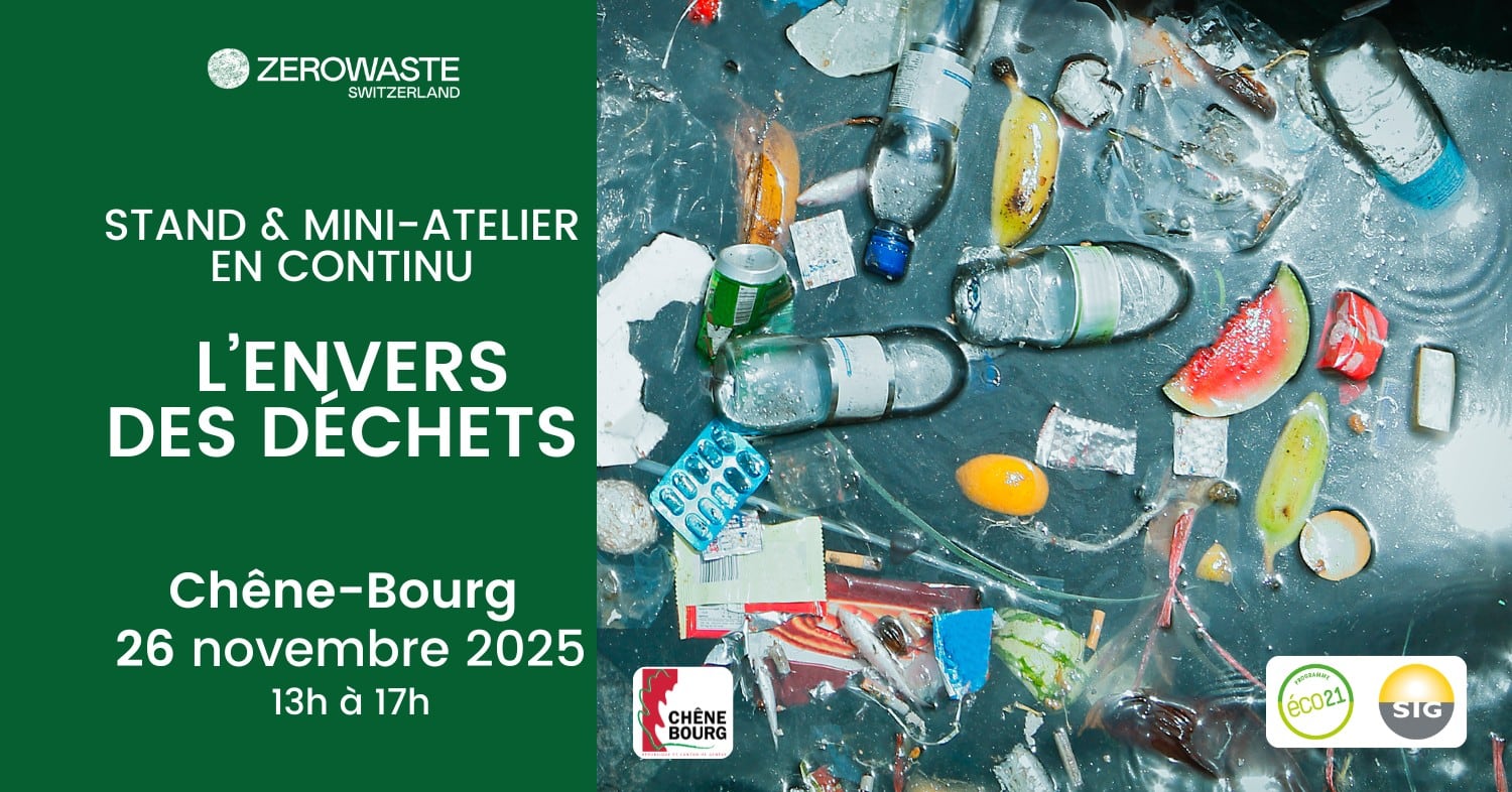 Chêne-Bourg – Stand « L’envers des déchets »