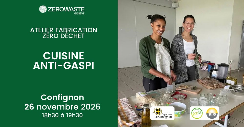 Confignon – Atelier cuisine anti-gaspi